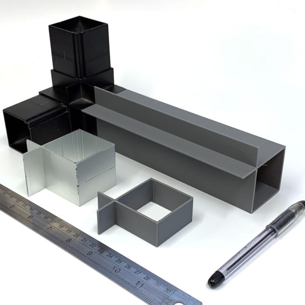 3D Printed Prototypes of Aluminium Extrusions by 3D Printing LEEDS